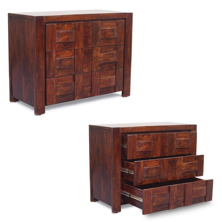 Dublie Chest of Drawers Brown